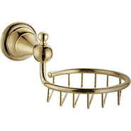 Мыльница Azario Elvia AZ-91109Q, цвет бронза фото 