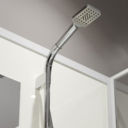 Душевая кабина Niagara Standart 100x100 см ST100/15Q/BK, белый/прозрачное фото 6