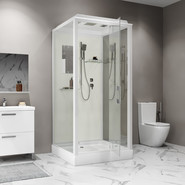 Душевая кабина Niagara Standart 80x80 см ST80/15Q, белый/прозрачное фото 2