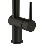 Смеситель для кухни Cersanit Brasko A68225, чёрный фото 3