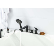 Смеситель для ванны Aquatek Бетта AQ1148MB, чёрный матовый, Цвет производителя: чёрный матовый фото 5