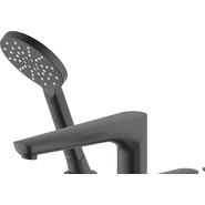 Смеситель для ванны Aquatek Бетта AQ1148MB, чёрный матовый, Цвет производителя: чёрный матовый фото 2