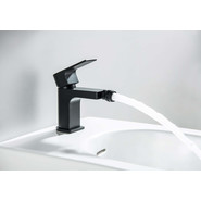 Смеситель для биде Aquatek Лира AQ1418MB, чёрный матовый, Цвет производителя: чёрный матовый фото 3