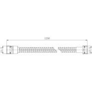 Душевой шланг Aquatek  AQ2100MB, чёрный матовый фото 5