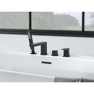 Смеситель для ванны Aquatek Либра AQ1648MB, чёрный матовый, Цвет производителя: чёрный матовый фото 2