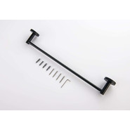 Полотенцедержатель Aquatek Европа AQ4120MB, цвет чёрный матовый фото 2