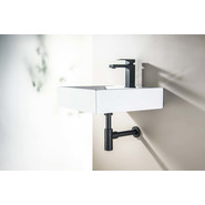 Сифон для умывальника Aquatek AQ6012MB, чёрный матовый фото 3