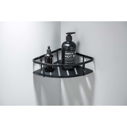 Полка угловая Aquatek  AQ4926MB, цвет чёрный матовый фото 3