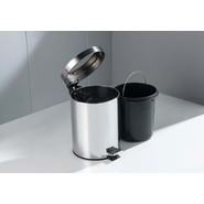 Ведро для мусора с педалью Aquatek 5 л AQ4991CR фото 2