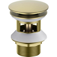 Донный клапан Aquatek AQ6002BG, золото шлифованное фото 2