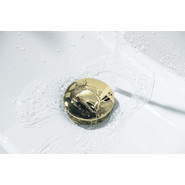 Донный клапан Aquatek AQ6002PG, золото полированное фото 4