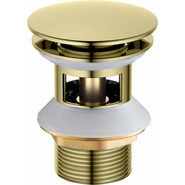 Донный клапан Aquatek AQ6002PG, золото полированное фото 2