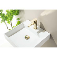 Донный клапан Aquatek AQ6003PG, золото полированное фото 5