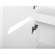 Пенал подвесной BelBagno ETNA-1500-2A-SC-BL-P-L 40 см, левый, Bianco Lucido фото 4