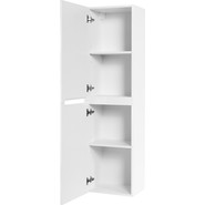 Пенал подвесной BelBagno ETNA-1500-2A-SC-BL-P-L 40 см, левый, Bianco Lucido фото 3