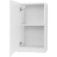 Шкаф подвесной BelBagno FLY-MARINO-750-1A-SC-BL-P-L 40 см, левый, Bianco Lucido фото 3