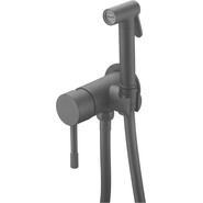 Набор для гигиенического душа Boheme Uno 467-B, чёрный матовый, Цвет производителя: чёрный матовый фото 