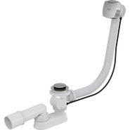 Сифон для ванны AlcaPlast A51CR 57 см пластик фото 