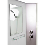 Душевая кабина Niagara 90x90 см NG-1101-14BK, серебро/матовое фото 4