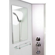 Душевая кабина Niagara 90x90 см NG-1101-14BKT, серебро/матовое фото 5