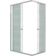 Душевое ограждение Niagara Eco 115x80 см NG-1012-14QMT, хром матовый/матовое фото 3
