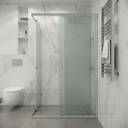 Душевое ограждение Niagara Eco 115x80 см NG-1012-14QMT, хром матовый/матовое фото 4