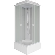 Душевая кабина Niagara 100x100 см P100/26Q/MT, белый/матовое фото 2