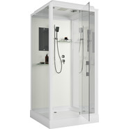 Душевая кабина Niagara 100x100 см ST100/15Q, белый/прозрачное фото 2