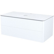 Тумба подвесная со столешницей Iddis Aiger 100 см AIG10W0i95K, белый фото 2