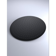 Верхний душ RGW SP-81B 21148140-04, нержавеющая сталь, 400х400 мм, черный фото 2