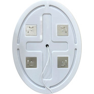 Зеркало BelBagno SPC-VST-600-800-LED-TCH 60 см фото 4