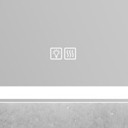 Зеркало BelBagno 90x60 см SPC-GRT-900-600-LED-TCH-WARM фото 5