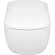 Унитаз подвесной безободковый AN Solana с крышкой микролифт (система смыва Торнадо) фото 3