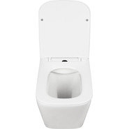 Унитаз подвесной безободковый AN Iron с крышкой микролифт фото 6