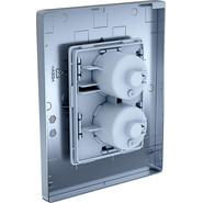 Кнопка смыва Aquatek Pneumo N PNN-0000001, белый фото 3