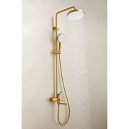 Душевая стойка Belz B24813-5, золото матовое фото 3