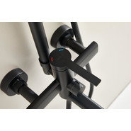 Душевая стойка Belz B24813-7, чёрный матовый фото 3