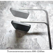 Душевая стойка Belz B24817-3, оружейная сталь фото 5