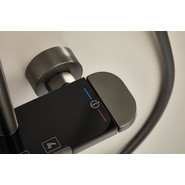 Душевая стойка Belz B25713-3, оружейная сталь фото 5