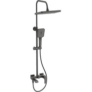 Душевая стойка Belz B24507-3, оружейная сталь фото 