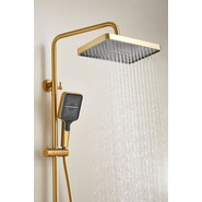 Душевая стойка Belz B24658-5, золото матовое фото 3