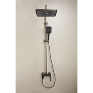 Душевая стойка Belz B24715-3, оружейная сталь фото 6