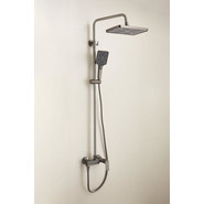 Душевая стойка Belz B24715-3, оружейная сталь фото 5