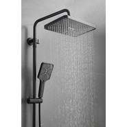 Душевая стойка Belz B24715-7, чёрный матовый фото 3