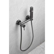 Набор для гигиенического душа Belz B55803-3, оружейная сталь фото 