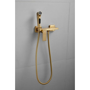 Набор для гигиенического душа Belz B55653-5, золото матовое фото 3