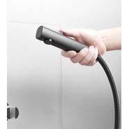 Набор для гигиенического душа Belz B55803-7, чёрный матовый фото 2