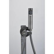 Набор для гигиенического душа Belz B55804-3 (со скрытой частью) оружейная сталь фото 4