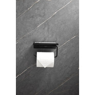 Держатель для туалетной бумаги Belz B9001-7, чёрный матовый фото 6