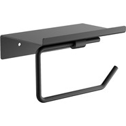 Держатель для туалетной бумаги Belz B9001-7, чёрный матовый фото 